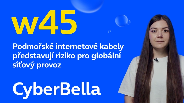 Podmořské internetové kabely představují riziko pro globální síťový provoz