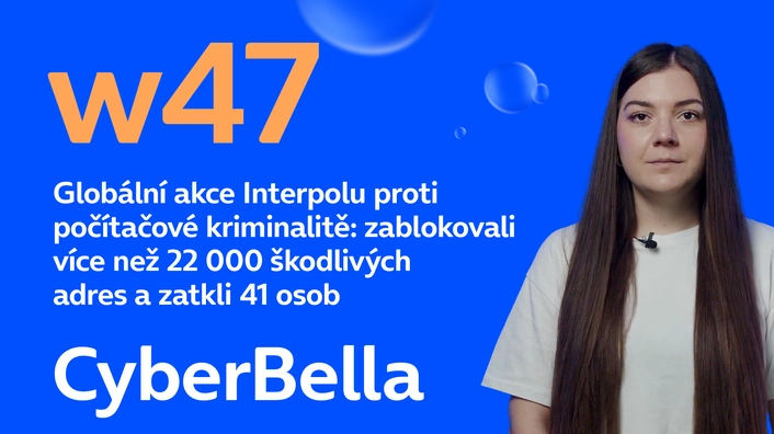 Globální akce Interpolu proti počítačové kriminalitě: zablokovali více než 22 000 škodlivých adres a zatkli 41 osob